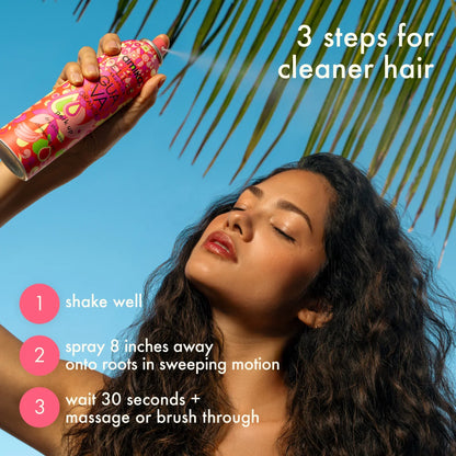 amika x Ellis Brooklyn limited-edition perk up GUAVA GRANITA dry shampoo