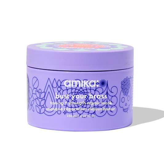 bust your brass toning + strength repair mask - 8 oz / 250 ml